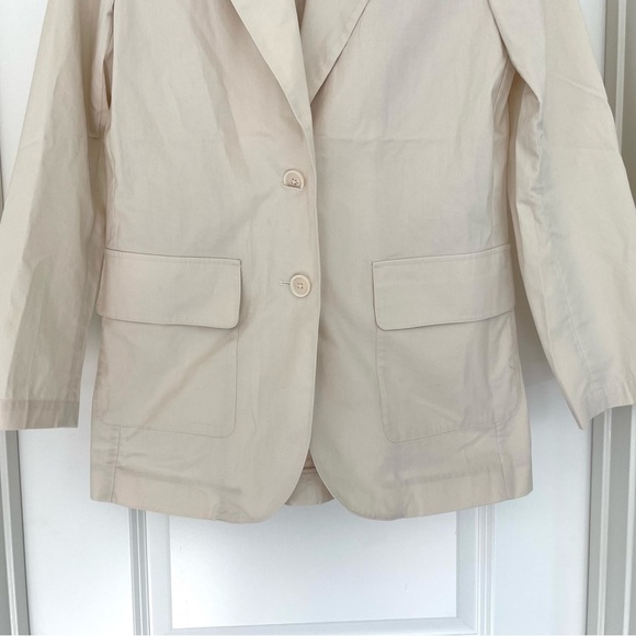 NWT Banana Republic Oversized Cotton Blazer Size XS/S Career - Picture 4 of 7